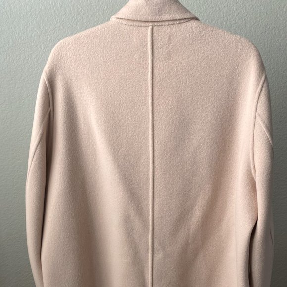 ACNE STUDIOS COAT LANDI DOUBLE FACE WOOL CASHMERE COAT PASTEL PINK SIZE 40 M - Picture 10 of 12